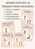 Vorschau - Fördermaterial/Inklusion - Kartenpaket Kindergarten: Regeln, Emotionen, Selbstständigkeit, Konflikte, Grenzen & Körper - Deckblatt