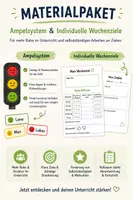 Vorschau - Arbeitsblätter - Materialpaket: Organisation im Klassenraum - Deckblatt