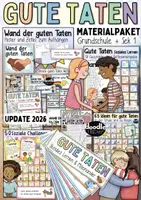 Vorschau - Arbeitsblätter - Gute Taten / Soziales Miteinander 🫱🏼🫲🏾 - Wachsendes Materialpaket - Deckblatt