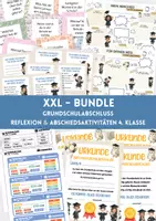 Vorschau - Arbeitsblätter - Abschied Grundschule 4. Klasse, Grundschulabschluss 4. Klasse XXL-Bundle | Reflexion, Abschied, Urkunden & Erinnerungen - Deckblatt