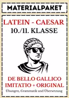 Vorschau - Stundenentwürfe - Wachsendes Materialpaket: Übungen zu Caesar, De Bello Gallico - Deckblatt