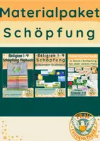 Vorschau - Arbeitsblätter - Materialpaket Schöpfung - Deckblatt