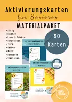 Vorschau - Aufgabenkarten - Aktivierung Biografie Materialpaket Beschäftigung für Senioren - Deckblatt