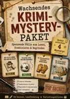 Vorschau - Arbeitsblätter - Wachsendes Mystery-Bundle – Detektivfälle, Fußballkrimis & Ferienkrimis für Klasse 4–8 - Deckblatt