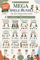 Vorschau - Spiele - Wachsendes Mega Spiele-Bundle Sport – 183 Dateien mit 336 Sportspielen, Stationen & Varianten für Sportunterricht, Vertretung & Sportfest - Deckblatt