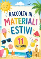 anteprima - Materiale di supporto/inclusione - Raccolta di materiali estivi - Pagina di copertina