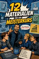 Vorschau - Stundenentwürfe - Erfolgreich ausbilden – 12 ausgearbeitete Unterrichts-Abende für angehende Ausbilder & Meister! 12er Paket! - Deckblatt