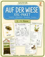 Vorschau - Arbeitsblätter - Auf der Wiese XXL-Paket – 1.– 4. Klasse - Deckblatt