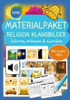 Vorschau - Stundenentwürfe - Materialpaket - Klangbilder Religion | 6 Themen | Grundschule 1.–4. Klasse | Religionsunterricht | Vertretungsstunde - Deckblatt