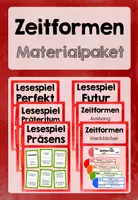 Vorschau - Spiele - Zeitformen - Materialpaket - Deckblatt