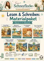 Vorschau - Spiele - Lesen & Schreiben: Materialpaket Klasse 3-4 Deutsch - Deckblatt