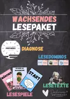 Vorschau - Stationenlernen - Materialpaket LESEN - Deckblatt
