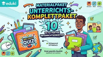 Vorschau - Arbeitsblätter - Materialpaket - 10 fix-fertige Unterrichtseinheiten - Deckblatt