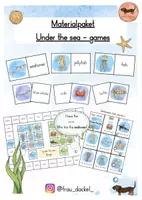 Vorschau - Spiele - Materialpaket - „Under the sea" - games - Deckblatt