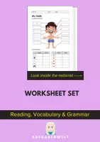 Vorschau - Unterrichtsreihen - Worksheet Set (für Klasse 5) - Deckblatt