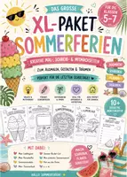Vorschau - Mal- und Bastelvorlagen - Materialpaket Sommerferien - Bilder zum Ausmalen, Arbeitsblätter und kreative Vorlagen - Deckblatt