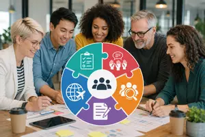 Vorschau - Stundenentwürfe - Wie gelingt eine erfolgreiche Ausbildung von Anfang an? 10 komplette Lernsituationen für den Meisterkurs Teil 4 (AEVO) - direkt einsetzbar für Unterricht & Prüfungsvorbereitung! - Deckblatt