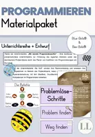 Vorschau - Stundenentwürfe - Materialpaket - Programmieren - Deckblatt