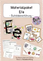 Vorschau - Arbeitsblätter - Buchstabeneinführung Ee - Materialpaket - Deckblatt