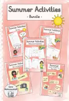Vorschau - Arbeitsblätter - Summer Holidays / Sommerferien– Unterrichtsreihe Englisch Grundschule - Deckblatt
