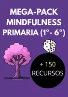 Vista previa - Hojas de trabajo - Mega Pack Mindfulness en el Aula: Calma, Respiración y Autorregulación Emocional (6–12 años) - Portada
