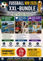 Vorschau - Unterrichtsreihen - Fußball WM 2026 XXL-Sparpaket - Deckblatt