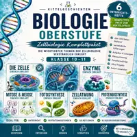 Vorschau - Stundenentwürfe - Biologie Oberstufe – Zellbiologie Komplettpaket | Die Zelle, Enzyme, Mitose & Meiose, Fotosynthese, Zellatmung & Proteinbiosynthese - Deckblatt