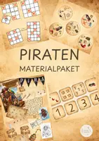 Vorschau - Arbeitsblätter - 🏴☠️ Piraten - Materialpaket🏴☠️ - Deckblatt
