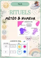 Aperçu - Inclusion - Pack de 2 rituels : météo et humeur du jour - Page de couverture