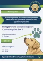 Vorschau - Klassenarbeiten - Materialpaket Klausuraufgaben Biologie GK + LK Ökologie – invasive Art in der Savanne (mit Erwartungshorizont) – Q1 - Deckblatt