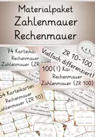 Vorschau - Stationenlernen - Materialpaket: Rechenmauern / Zahlenmauern - Deckblatt