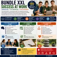 Vorschau - Unterrichtsreihen - Ultimate Career Skills Bundle | Communication, Self-Organization & Stress Management - Deckblatt