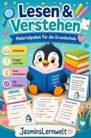 Vorschau - Arbeitsblätter - Lesen und Verstehen – Lesekompetenz gezielt fördern - Deckblatt