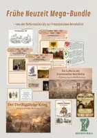 Vorschau - Stundenentwürfe - Frühe Neuzeit Mega-Bundle – von der Reformation bis zur Französischen Revolution - Deckblatt