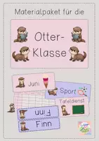 Vorschau - Poster - Materialpaket für deine Otter-Klasse - Deckblatt