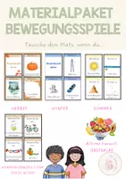 Vorschau - Spiele - Bewegungsspiele / Spiele für Zwischendurch - Deckblatt