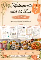 Vorschau - Stundenentwürfe - XXL-Paket - Küchengeräte unter der Lupe - Ernährung und Soziales 7. Klasse - Deckblatt