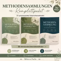 Vorschau - Arbeitsblätter - Methodensammlung Unterricht – 30 aktivierende Methoden für alle Unterrichtsphasen | Paket - Deckblatt