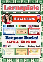 Vorschau - Spiele - Bet your Bucks! GB & USA (6 Spiele für die IKK) - Deckblatt