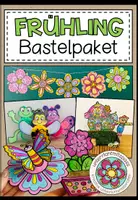 Vorschau - Stundenentwürfe - FRÜHLING - Bastelpaket - Deckblatt
