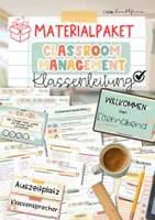 Vorschau - Stundenentwürfe - Klassenleitung Materialpaket | Classroom Management & Organisationsvorlagen | Klasse 5–10 - Deckblatt