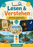 Vorschau - Arbeitsblätter - Lesen & Verstehen – Spannende Lesegeschichten mit Aufgaben - Deckblatt