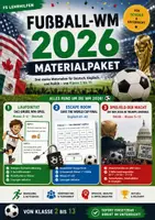 Vorschau - Stundenentwürfe - Fußball-WM 2026 Materialpaket: Escape Room, Laufdiktat & uvm. | Klasse 2–13 - Deckblatt