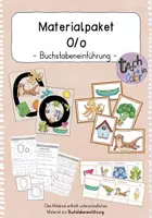 Vorschau - Arbeitsblätter - Buchstabeneinführung Oo - Materialpaket - Deckblatt