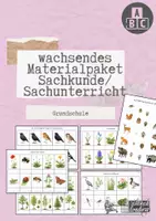 Vorschau - Arbeitsblätter - wachsendes Materialpaket: Sachkunde/ Sachunterricht - Deckblatt