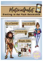 Vorschau - Arbeitsblätter - Einstieg in das Fach Geschichte (Materialpaket) - Deckblatt