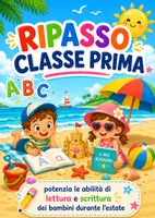 anteprima - Esercizi - Ripasso classe prima per l'estate - Pagina di copertina