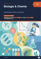 Vorschau - Arbeitsblätter - Biologie & Chemie – Zerfallsprozesse in Natur und Forschung - Deckblatt