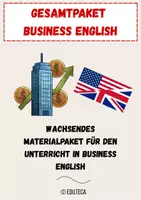 Vorschau - Arbeitsblätter - Wachsendes Materialpaket: Business English - Deckblatt