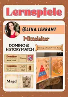 Vorschau - Spiele - Mittelalter: 4 Spiele im Set (Materialpaket) - Deckblatt